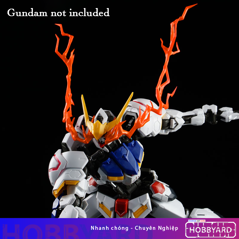 Phụ kiện mô hình - Hiệu ứng Effect lửa mắt cho MG 1/100 Barbatos / Lupus / Rex (không kèm mô hình)