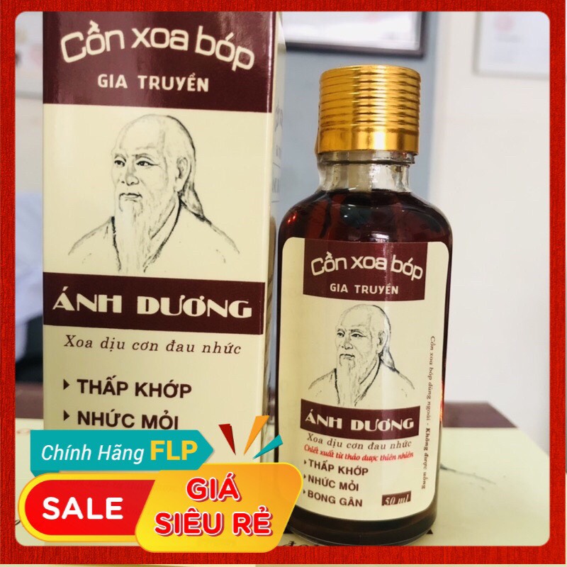 HÀNG GIA TRUYỀN CỒN XOA BÓP BÔNG GÂN TRẬT SƠMI TAN MÁU BẦM - CỒN XOA BÓP