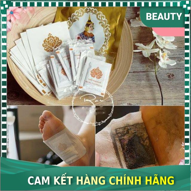 Miếng dán thái độc chân Gold Princess, bịch mười miếng dán