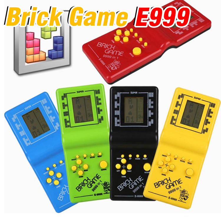 Máy chơi game cầm tay brick game máy trò chơi điện tử e999