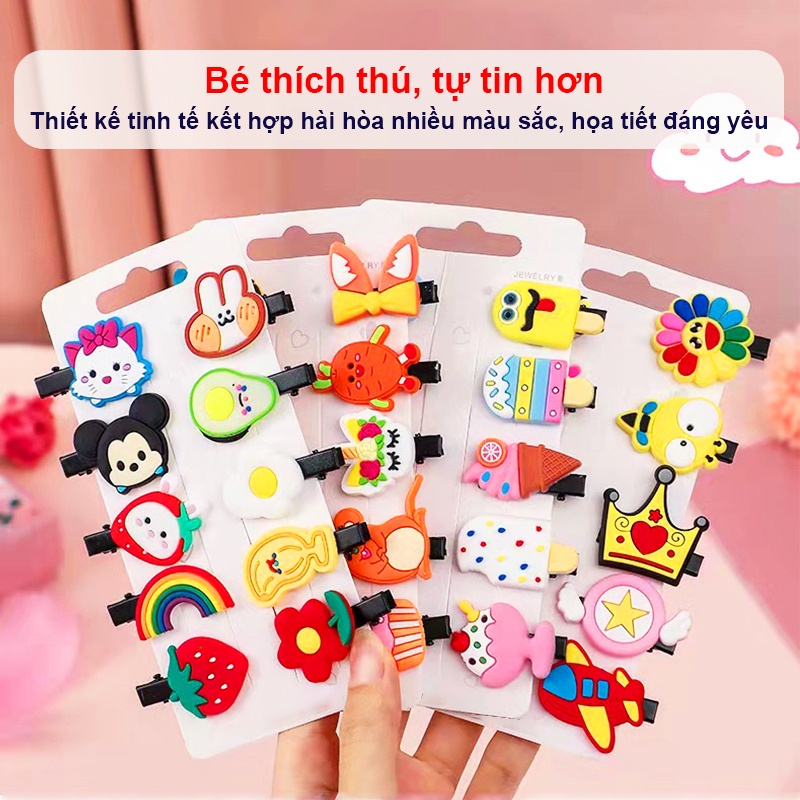 Set kẹp tóc siêu xinh cho bé (Nhiều mẫu)
