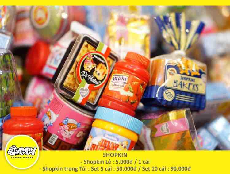 Đồ chơi thực phẩm mini Shopkins