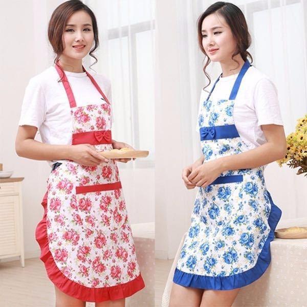 Tạp dề hoa cho các mẹ ( giao màu ngẫu nhiên )