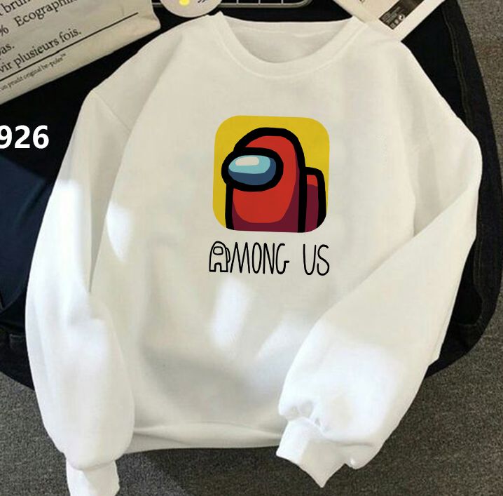 Áo sweater Among us , áo among us iampostor in theo yêu cầu có đủ size