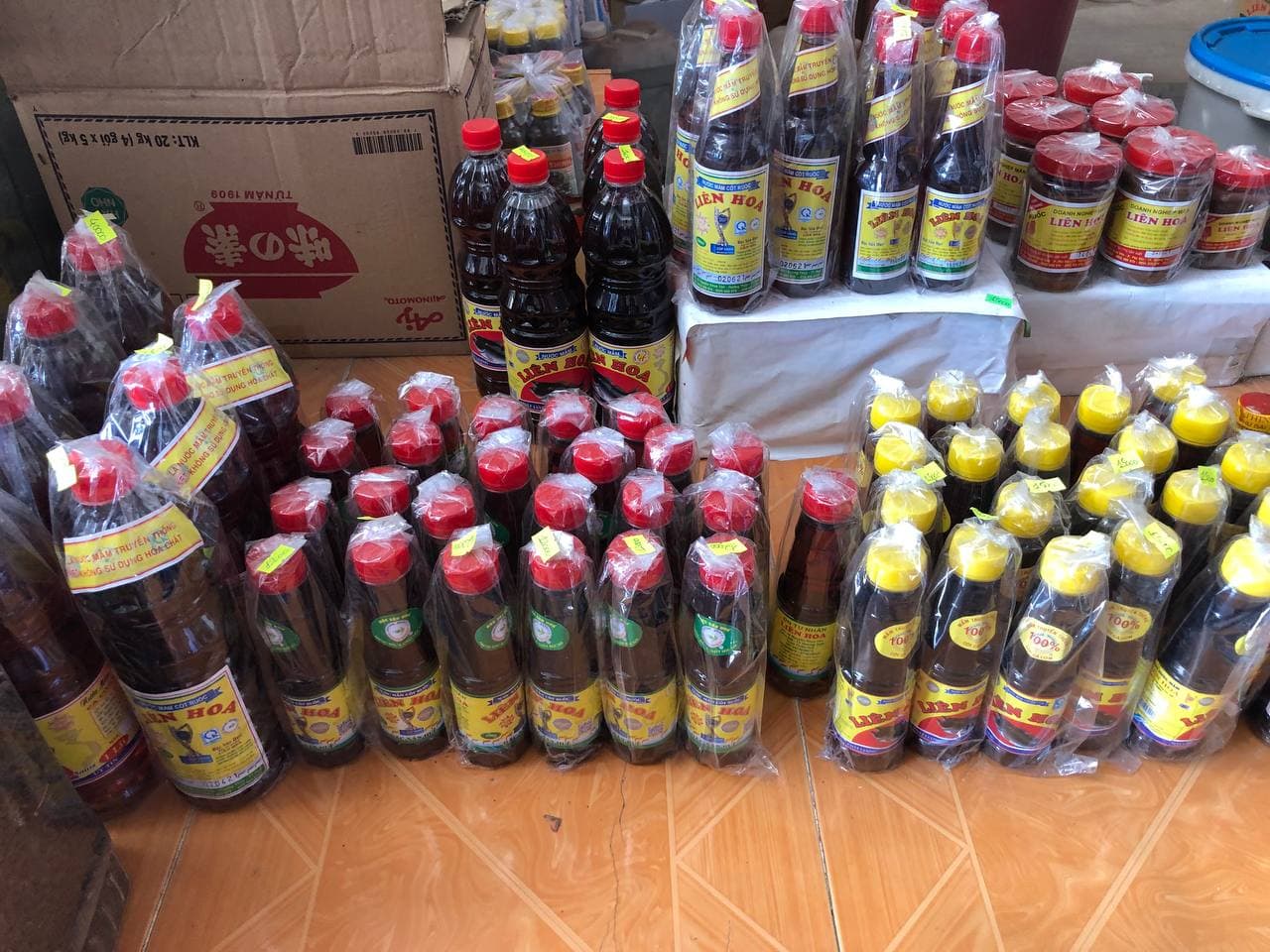 Nước Mắm Cốt Ruốc Liên Hoa 500ML - Đặc Sản Huế Bông Bông