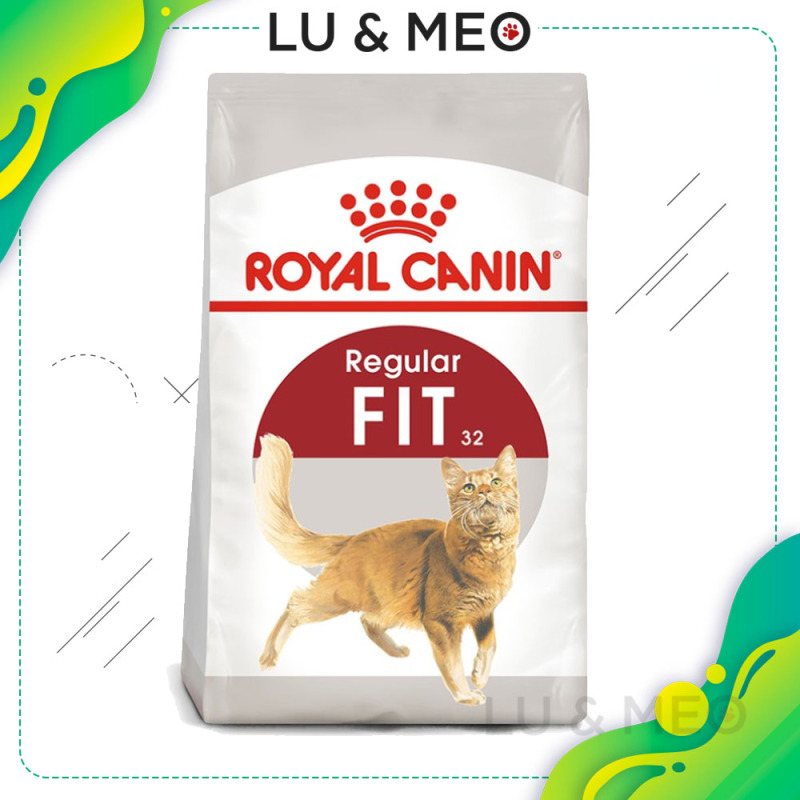 Thức ăn hạt cho mèo trưởng thành Royal Canin Fit 32, giàu dinh dưỡng, 400g, HSD 11/05