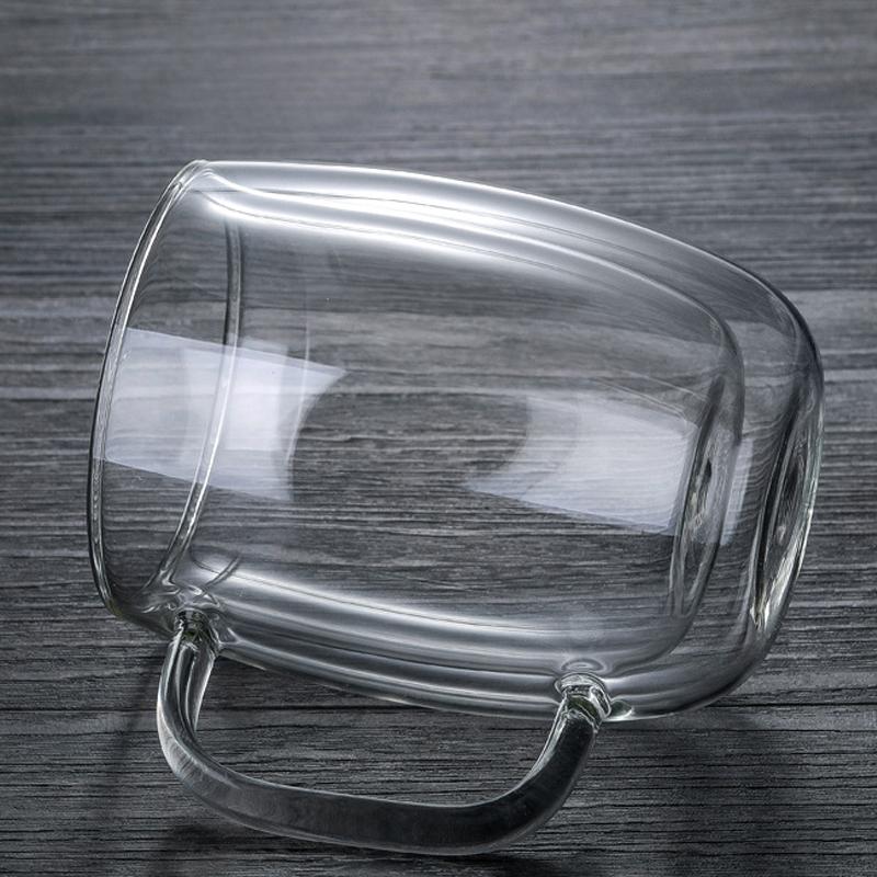 Ly thủy tinh cách nhiệt Borosilicate 2 lớp 500ml