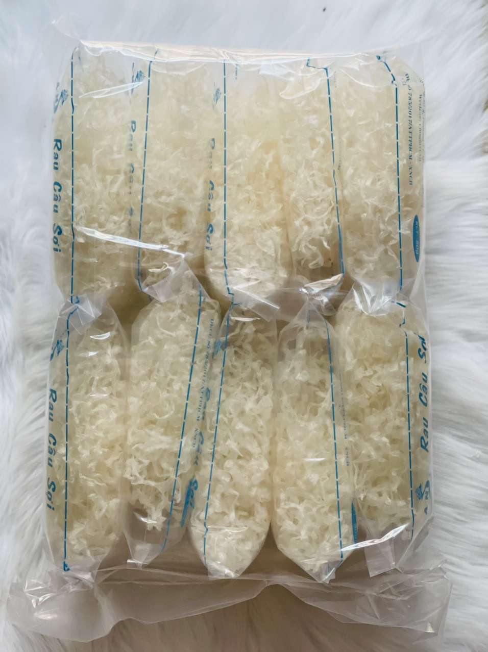 Rau câu sợi ngắn thương hiệu ANN - SỈ (10 gói x 50gr) - Đảm bảo chất lượng