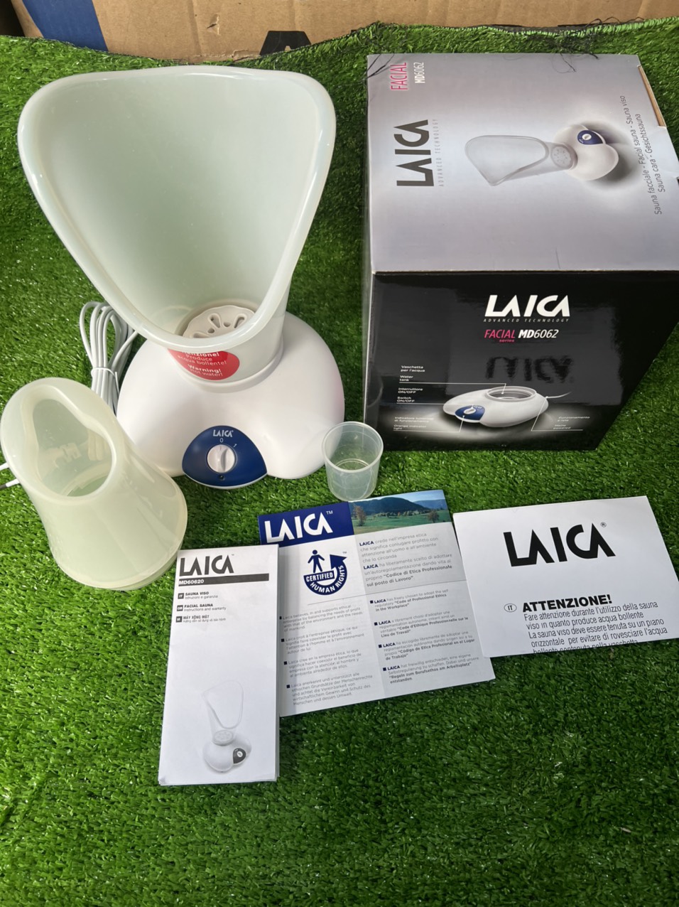 [ HOẢ TỐC ] MÁY XÔNG MŨI HỌNG , MẶT LAICA