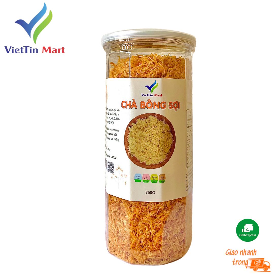 [1lon] Chà bông sợi hàng loại 1 đảm bảo vệ sinh (350gr) VIETTIN MART