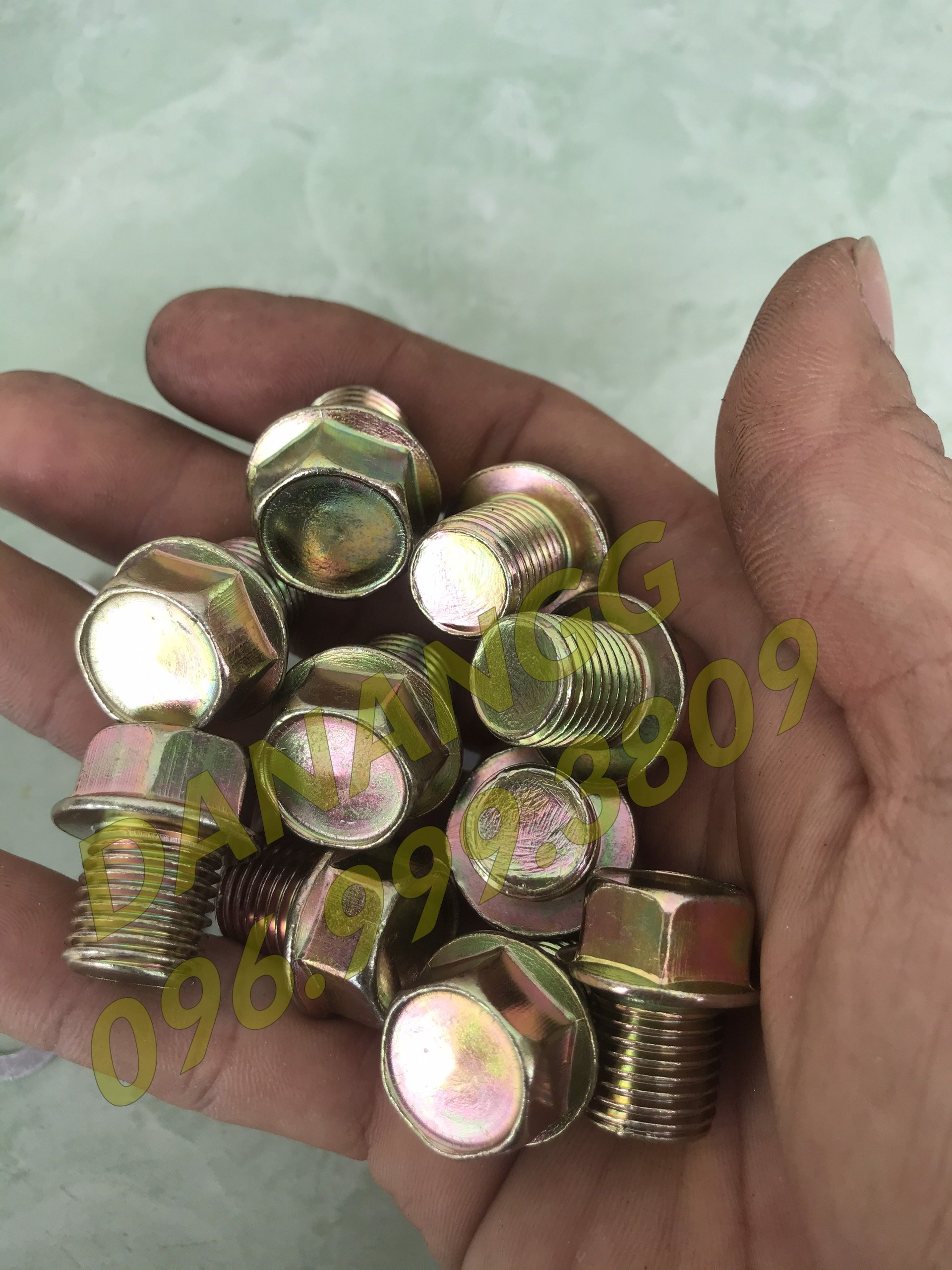 Bộ cấy ốc xả nhớt xe máy loại 14 mm
