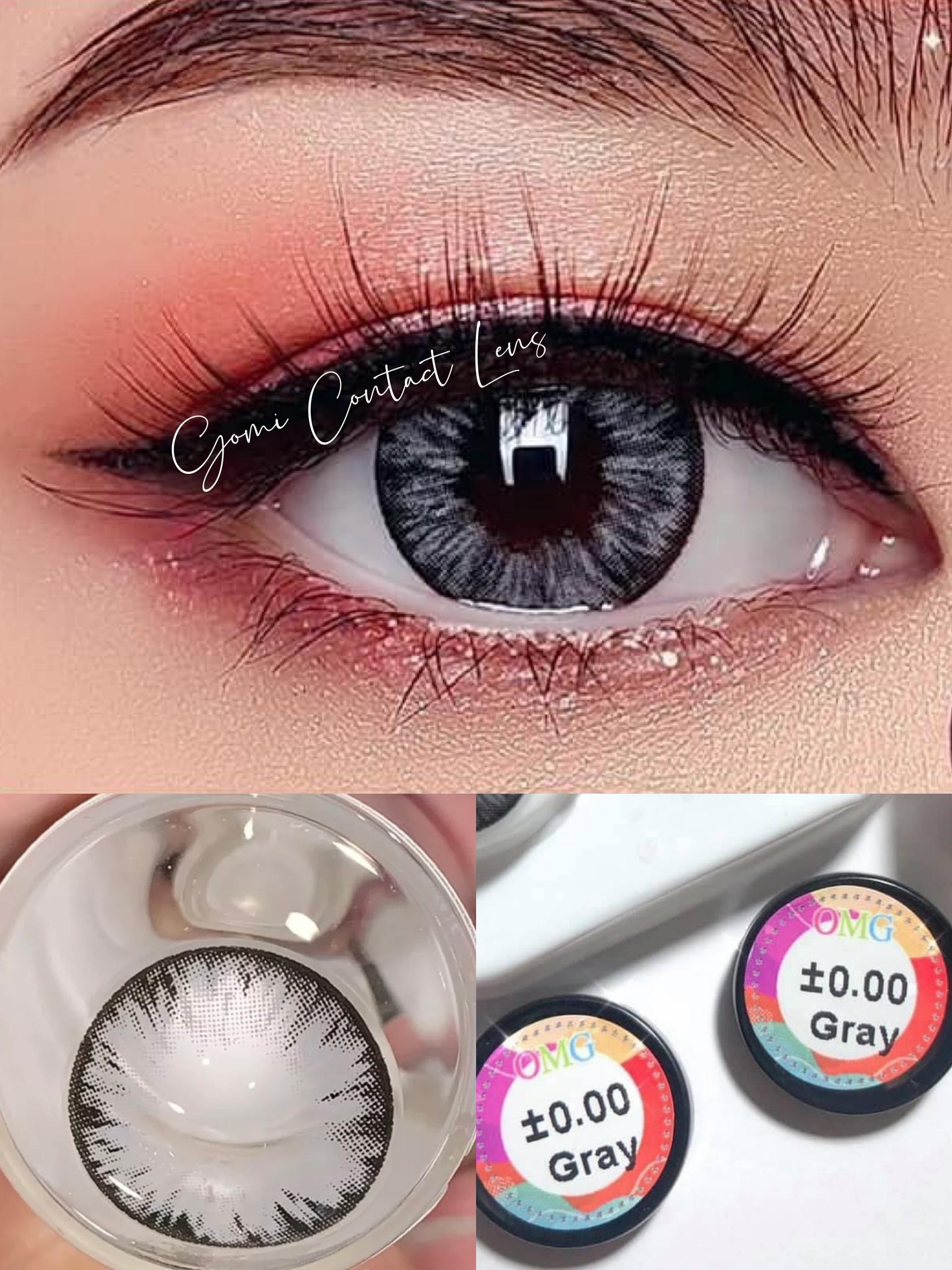 Lens Mắt Gray