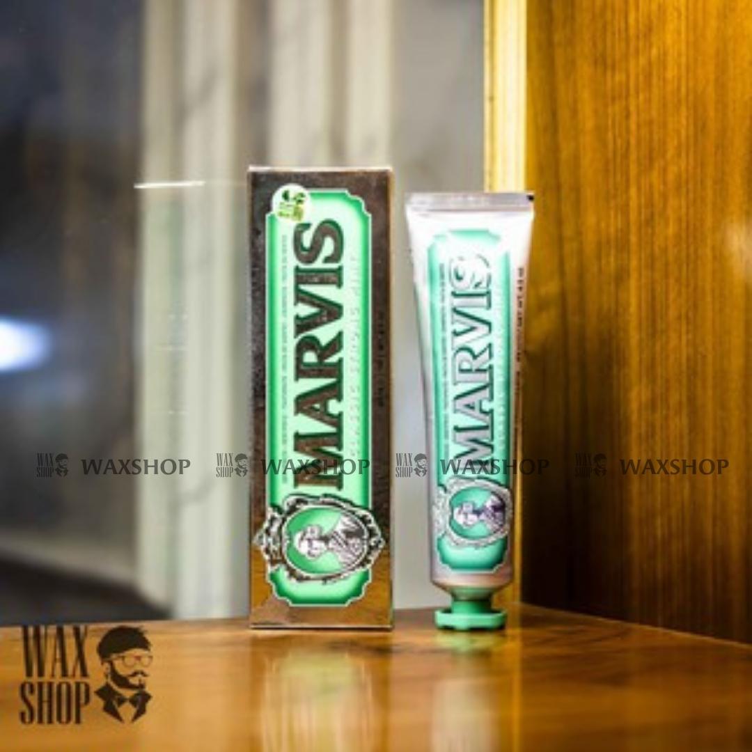 Kem Đánh Răng Classic Strong Mint - Marvis (Italia)  [NỘI ĐỊA Ý]  Giúp Làm Trắng Răng, Đánh Bật Mảng Bám.