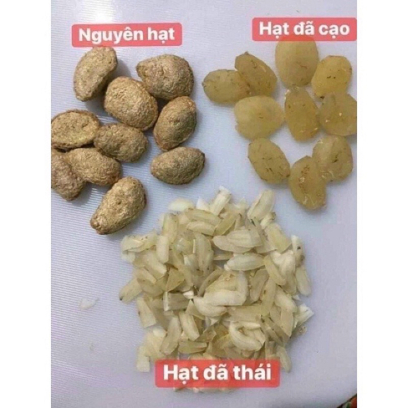 Hạt sang (hạt sành) rừng loại thái sẵn (10 hạt thái sẵn)