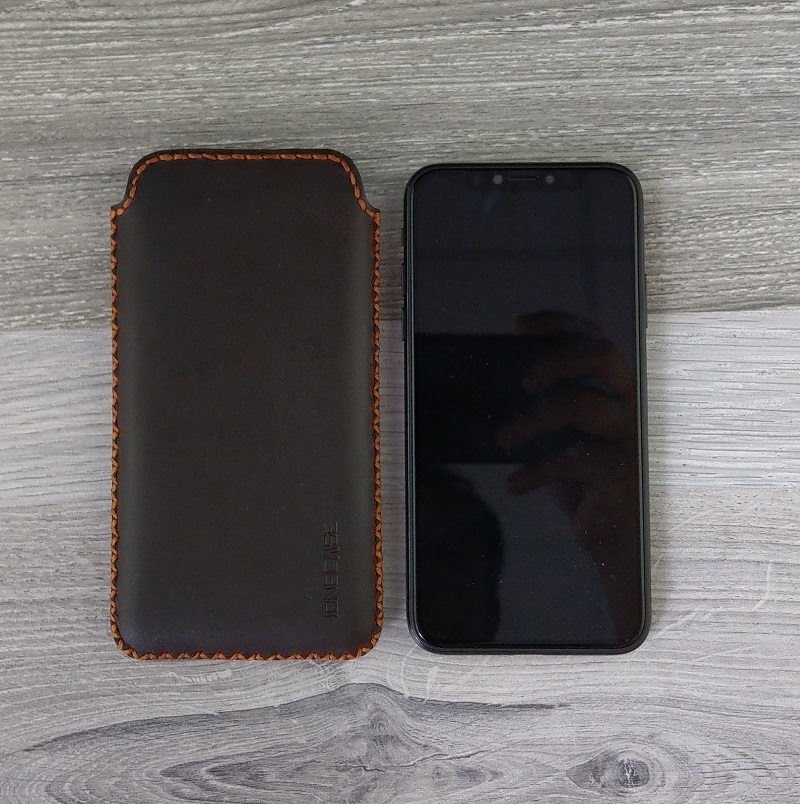 Bao Da Túi Rút Iphone X/Xs Da Sáp