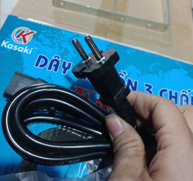 Dây nguồn 3 chấu Kasaki loại tốt