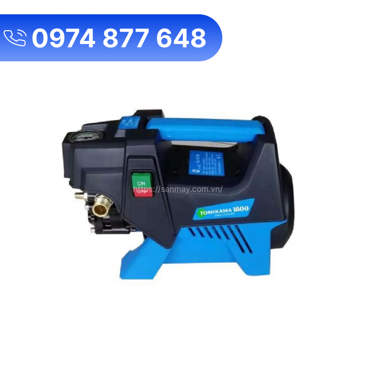 Máy Rửa Xe 1800W Tomikama 1800