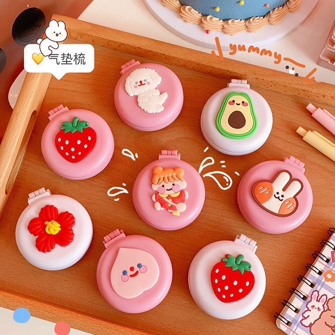 Bộ gương lược mini bỏ túi siêu cute