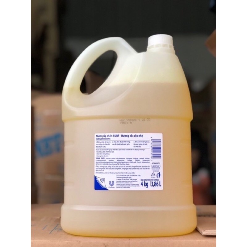 Nước rửa chén Surf 4kg