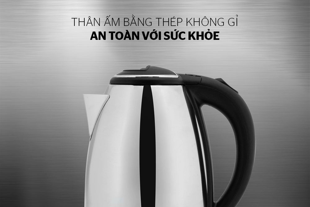 [QT KHÔNG BÁN] ẤM ĐUN SIÊU TỐC HAPPY TIME 1.8L HTD1081