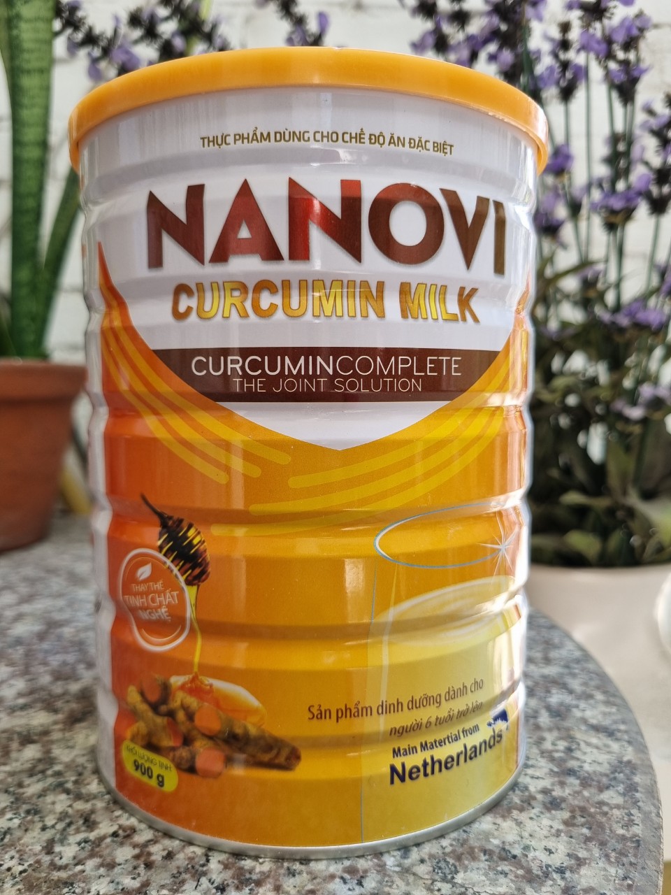 Sữa Nghệ NANO CƯRCUMIN [900gr/lon] [HSD2025].