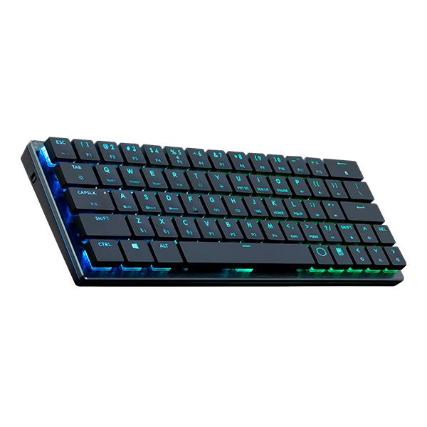 Bàn phím cơ Cooler Master SK621 RGB Bluetooth Low profile Red switch Black