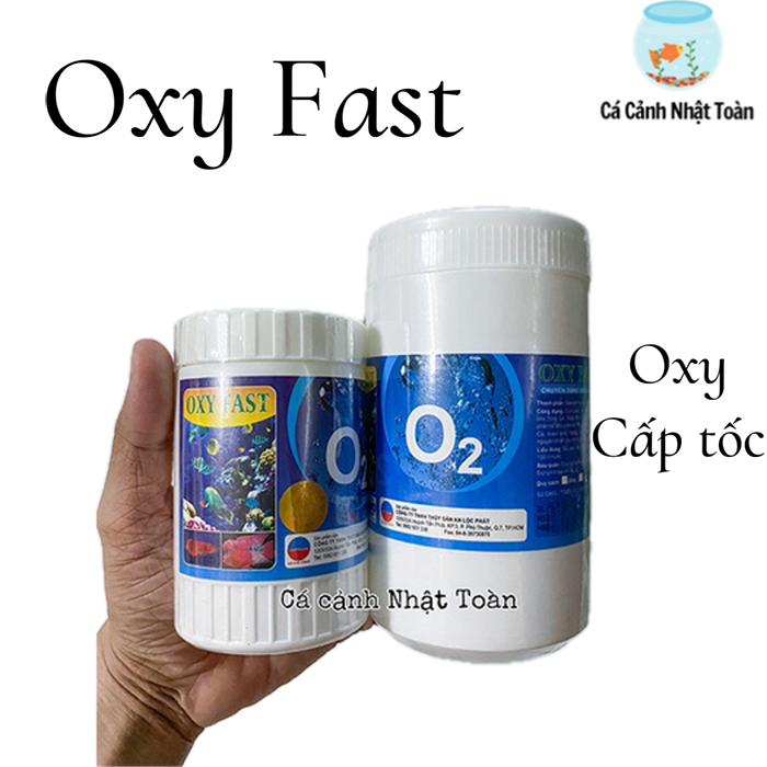 "Hoàn tiền đến 10%" OXY FAST VIÊN NÉN BỔ SUNG OXY CẤP TỐC CHO CÁ 500G