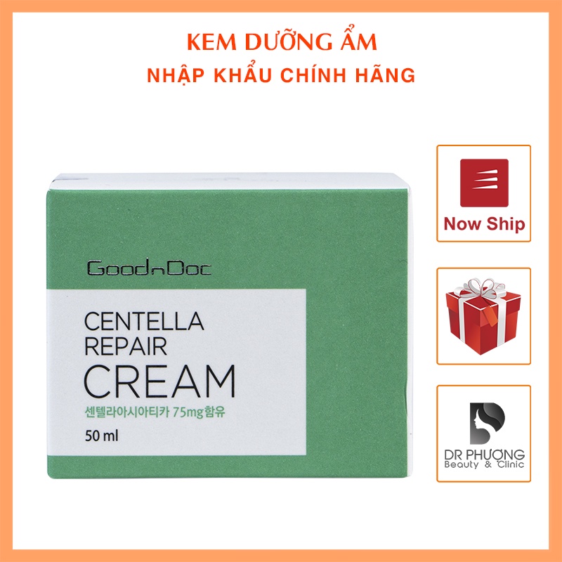 Kem dưỡng ẩm phục hồi da CENTELLA GOODNDOC