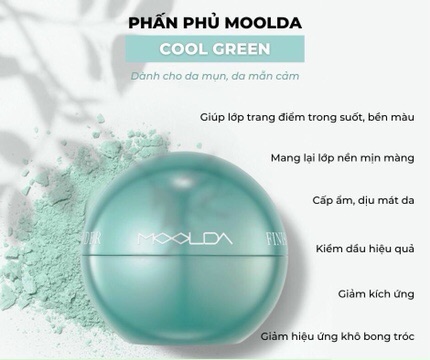 [HCM]Phấn phủ Moolda Finish Powder