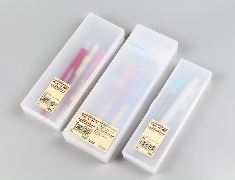 Hộp bút Muji 3 lựa chọn (Hàng chính hãng)