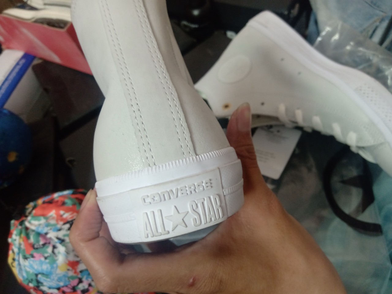 [HCM]Giày converse chuck 2 da trơn