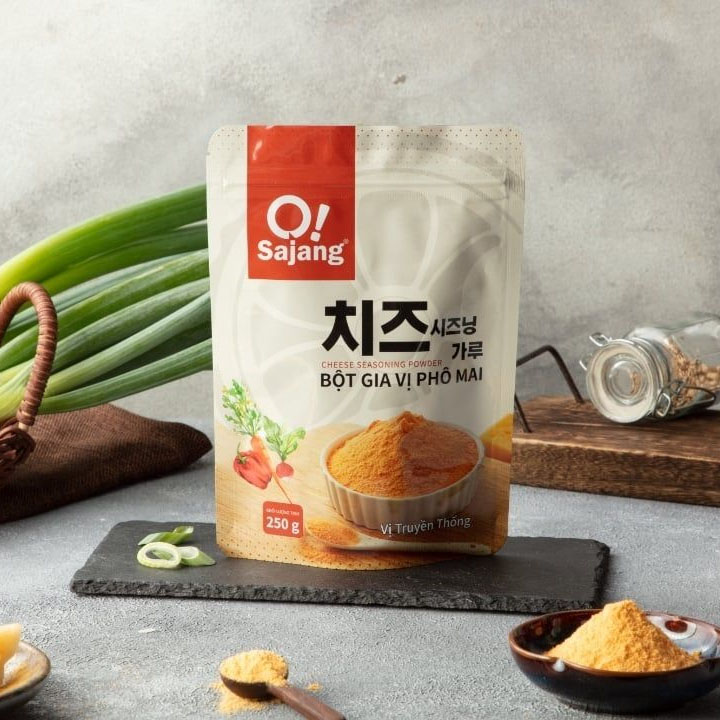 Bột phô mai lắc Hàn Quốc O!Sajang 250g