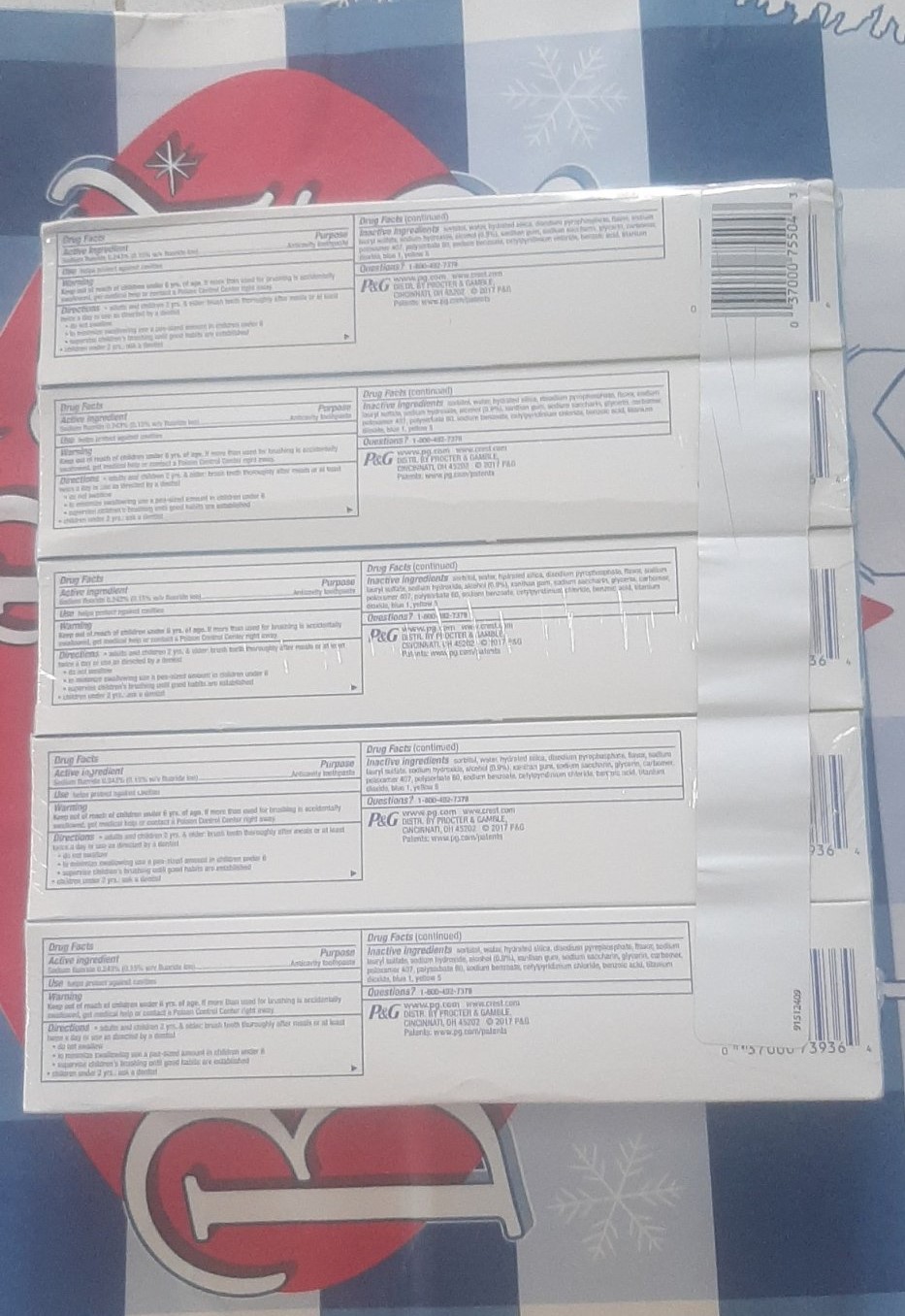 [HCM]Kem đánh răng crest complete extra whitening scope 232gr