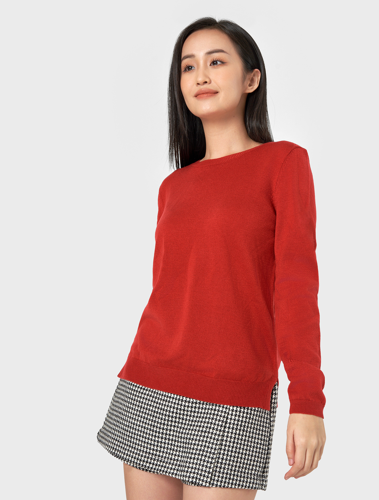 [15-17.5 VOUCHER TỚI 400K] Áo len nữ CANIFA cổ tròn 6TE22W001