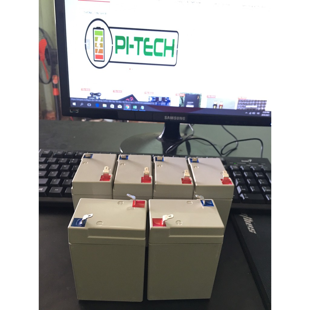 ẮC QUY PIN LITHIUM 6V6A ( CHO BÌNH TÍCH ĐIỆN )