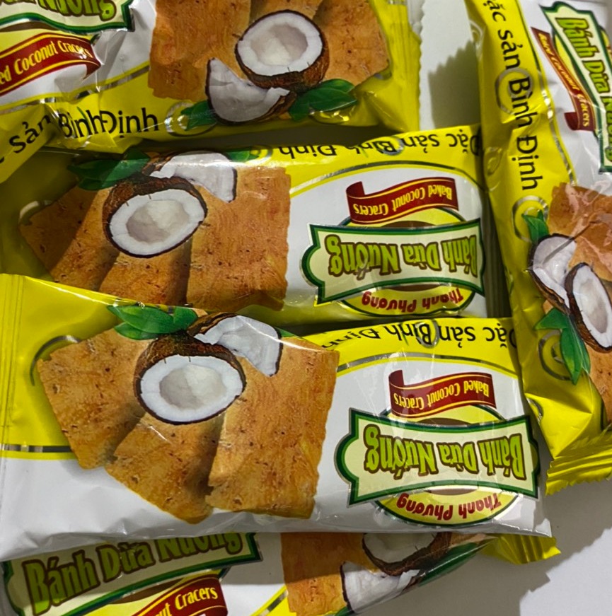 [Bánh dừa Nướng] BÁNH DỪA NƯỚNG ĐẶC SẢN BÌNH ĐỊNH SÉT 10 CÁI