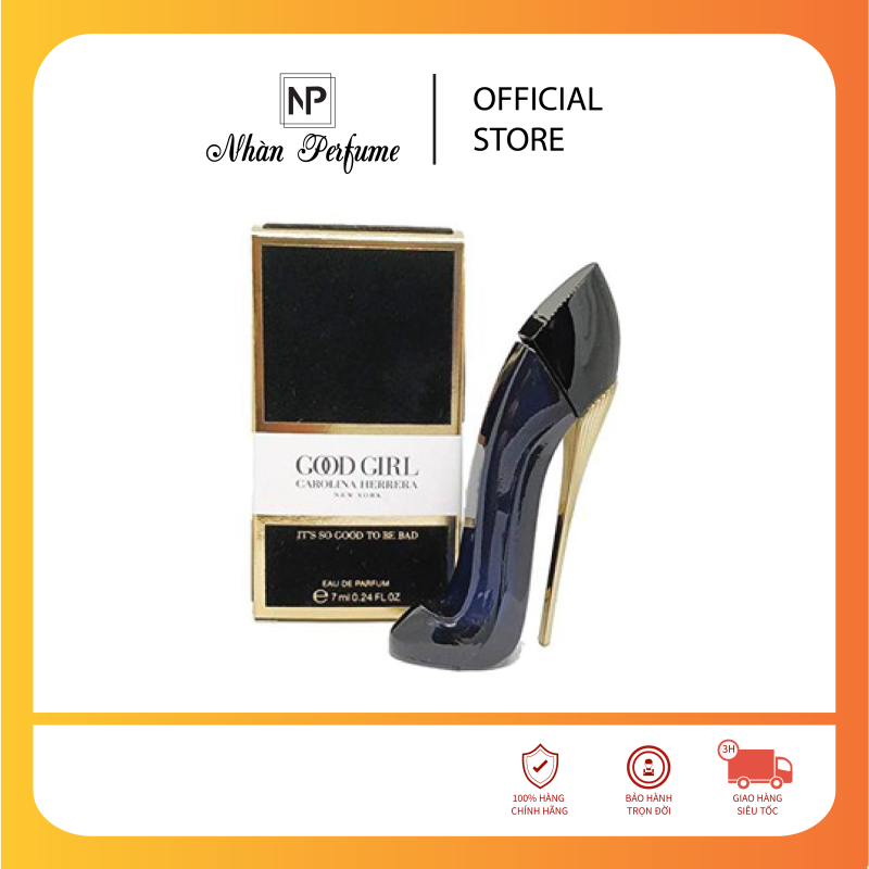 Nước hoa mini nữ Carolina Herrera Good Girl Eau De Parfum 7ml
