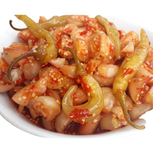 Hàng sẵn HCM Mắm dưa cà Huế  Hộp 400 gram