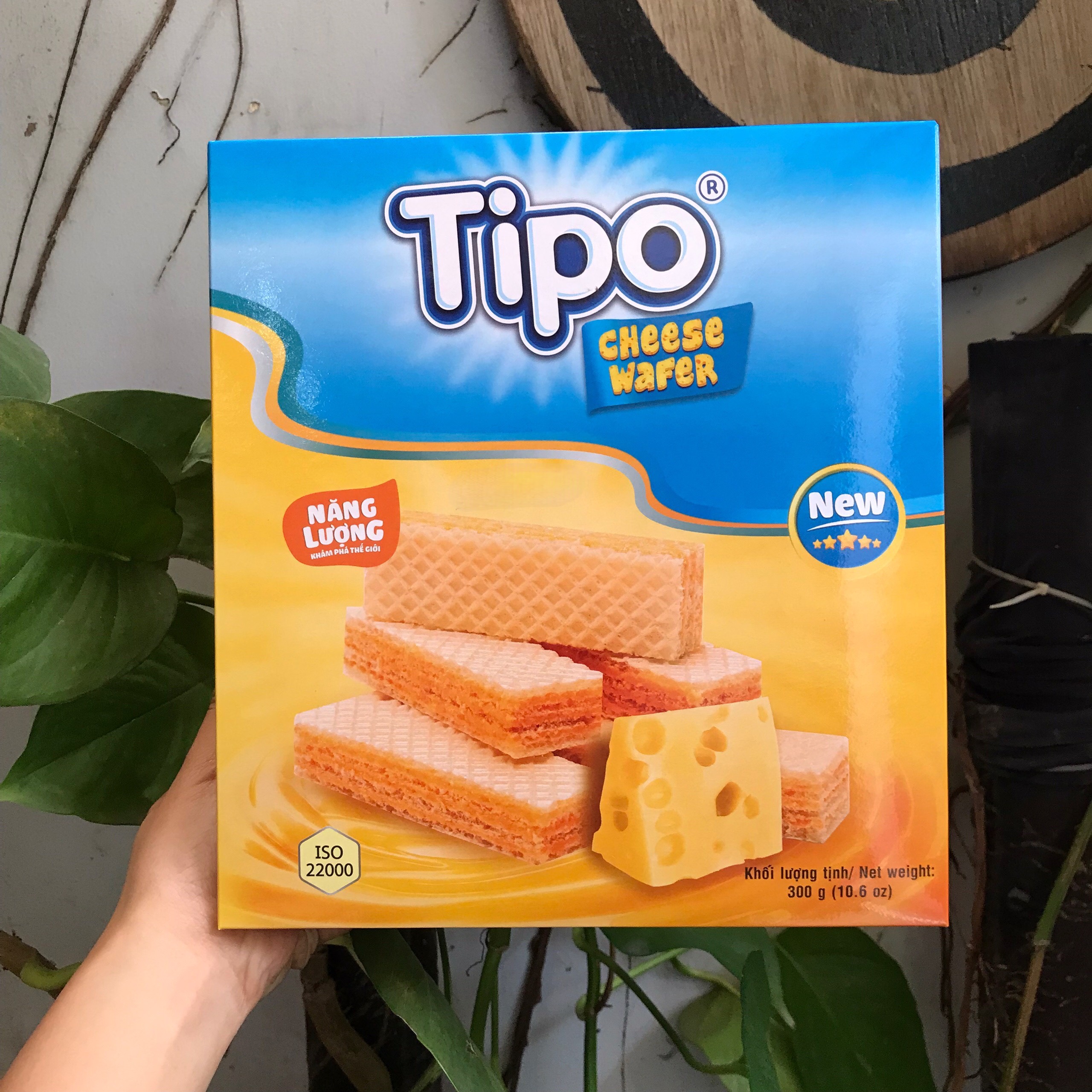 Bánh Xốp Phô Mai Tipo Cheese Wafer (Hộp 300g)