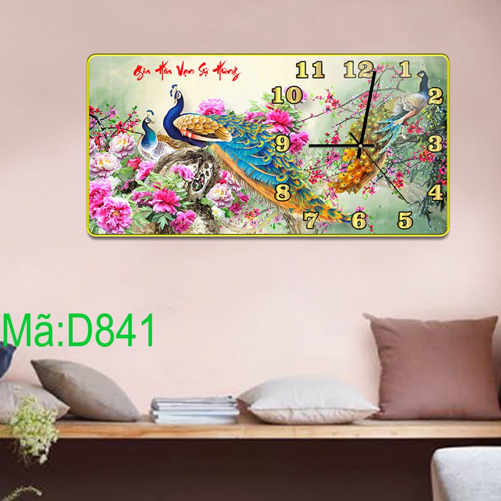 Đồng Hồ Tráng Gương 5D Cao Cấp