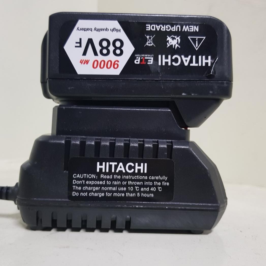 Sạc+pin máy siết bulong hitachi