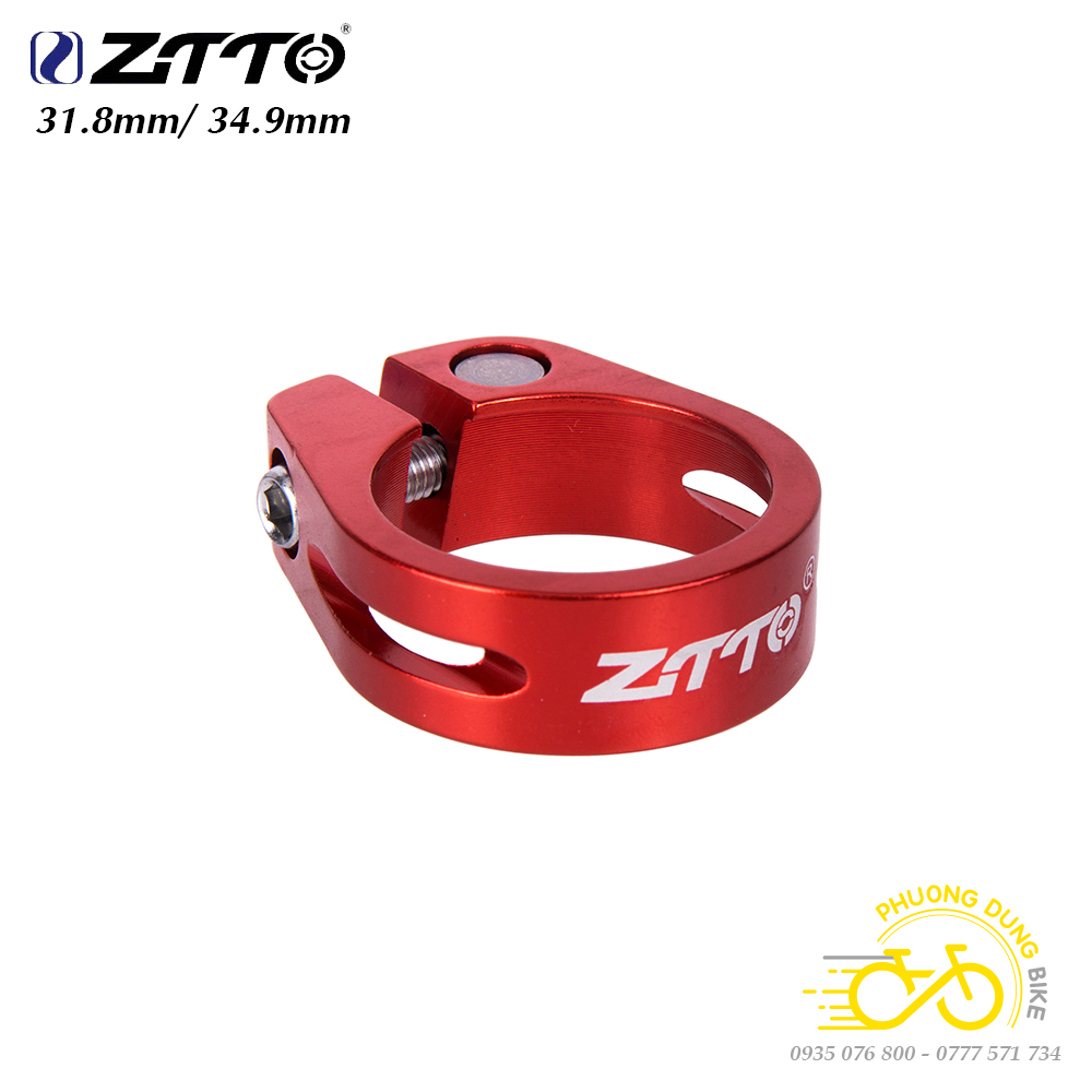 Khóa chốt yên bắt ốc xe đạp zitto 31.8mm / 34.9mm