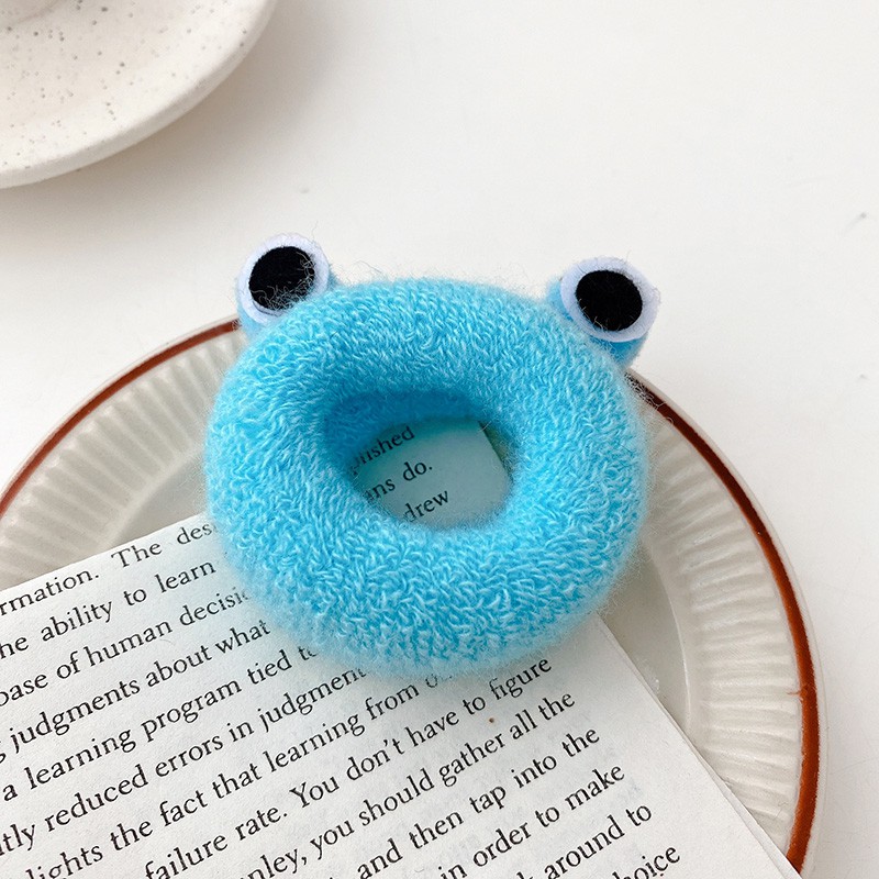 CỘT TÓC BÔNG MẮT ẾCH CUTE ÊM ĐẦU KHÔNG GÃY TÓC