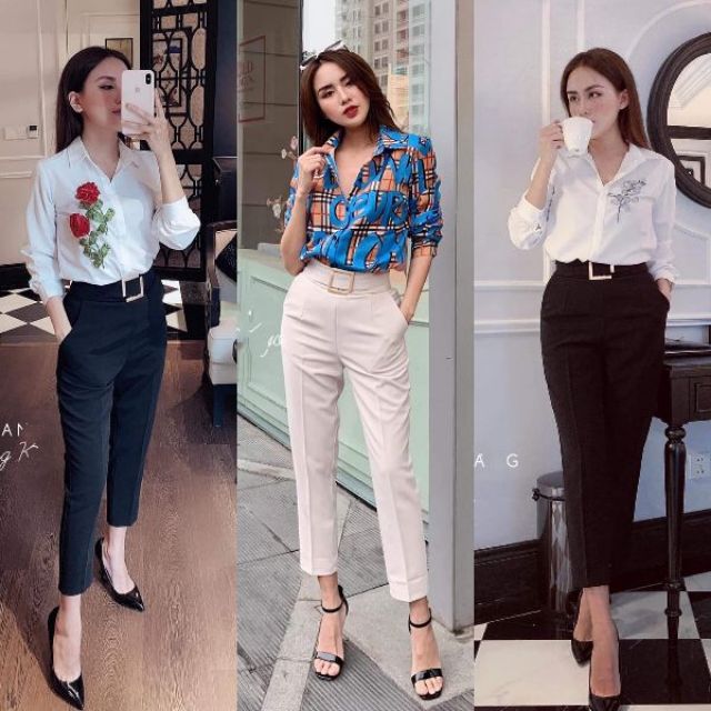 QUẦN TÂY ĐAI VUÔNG KHUYẾT XMTH