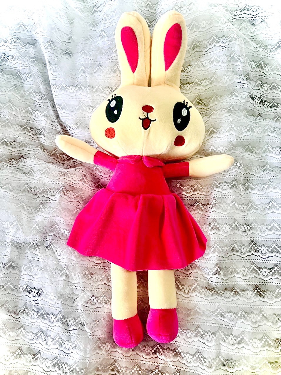 GẤU BÔNG THỎ MẶC VÁY XINH NGẤT NGÂY