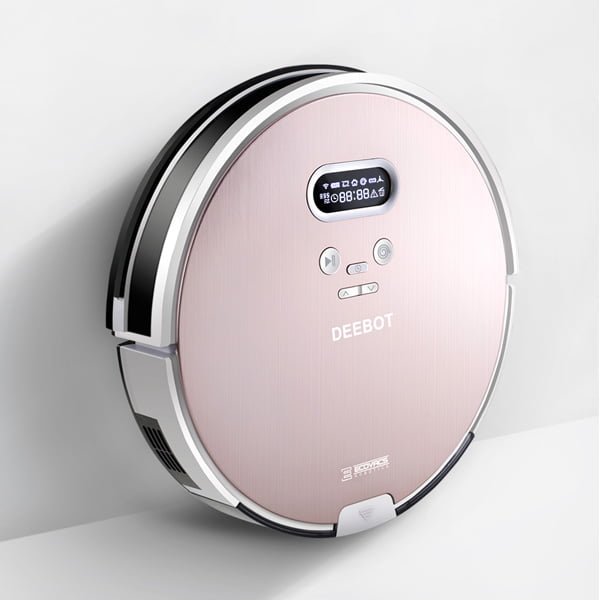 Robot Hút Bụi Lau Nhà Ecovacs Deebot DF35 Siêu Mỏng Chỉ 7.6 Cm (Trưng Bày)