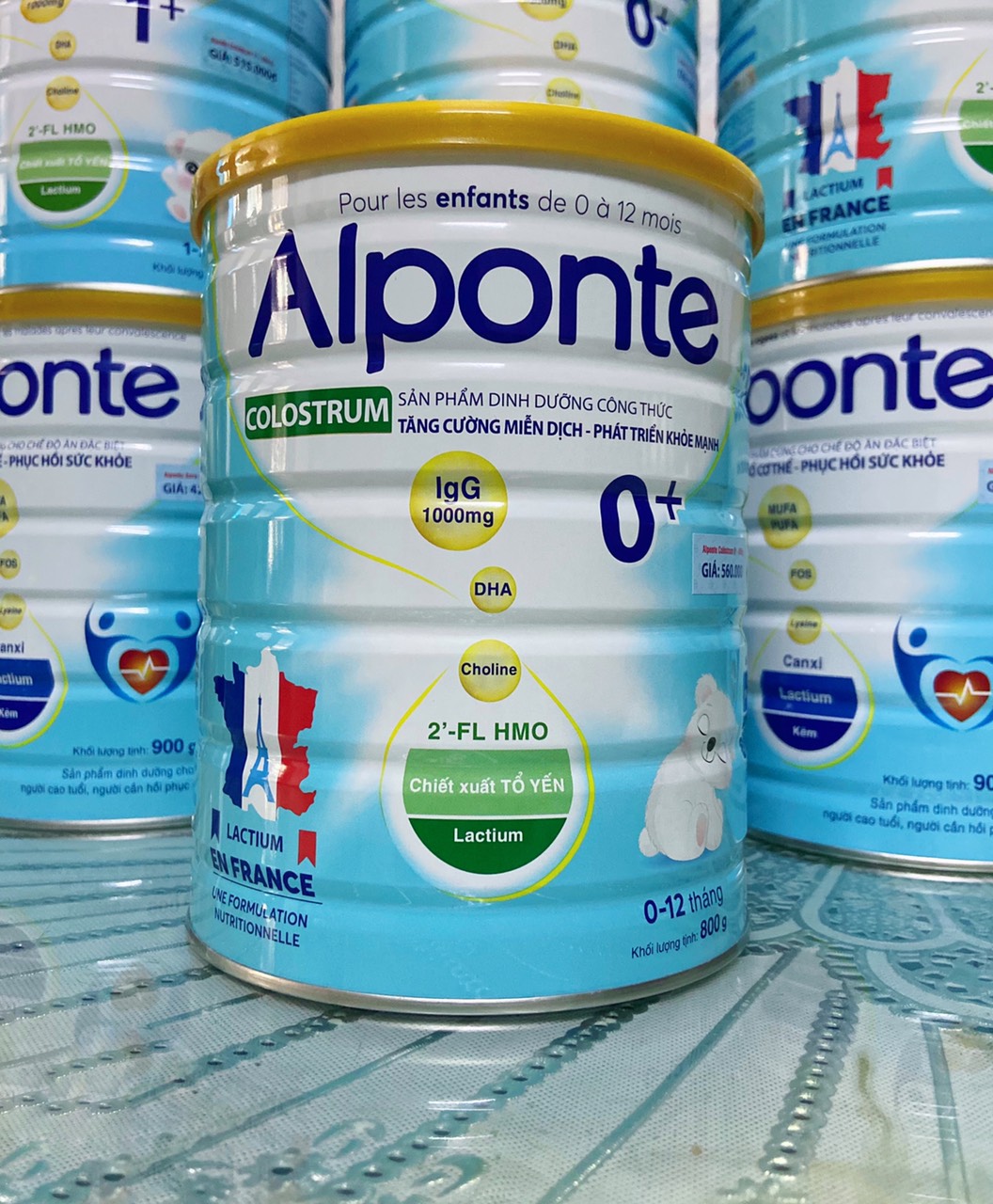 (Date mới) Sữa Alponte Colostrum 0+ 1+ 2+ 800g