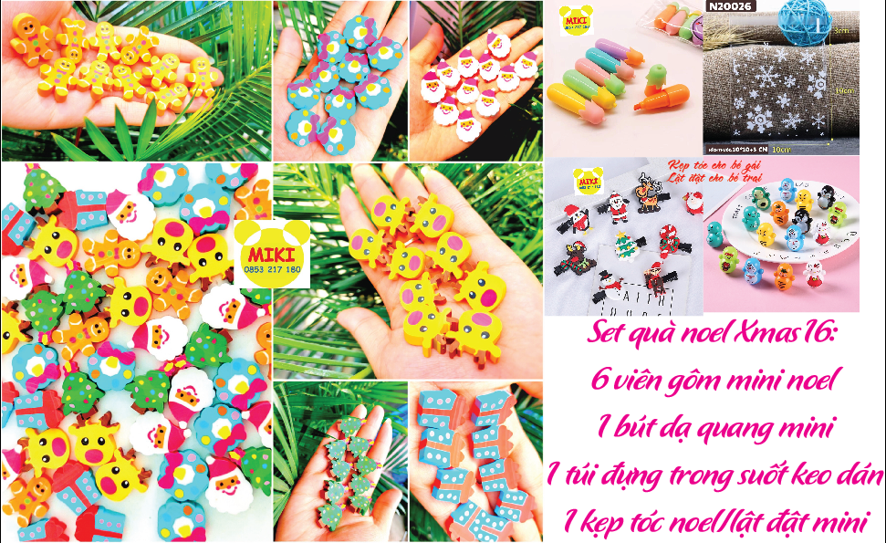 Set noel mini cute cho mùa giáng sinh - xmas.16