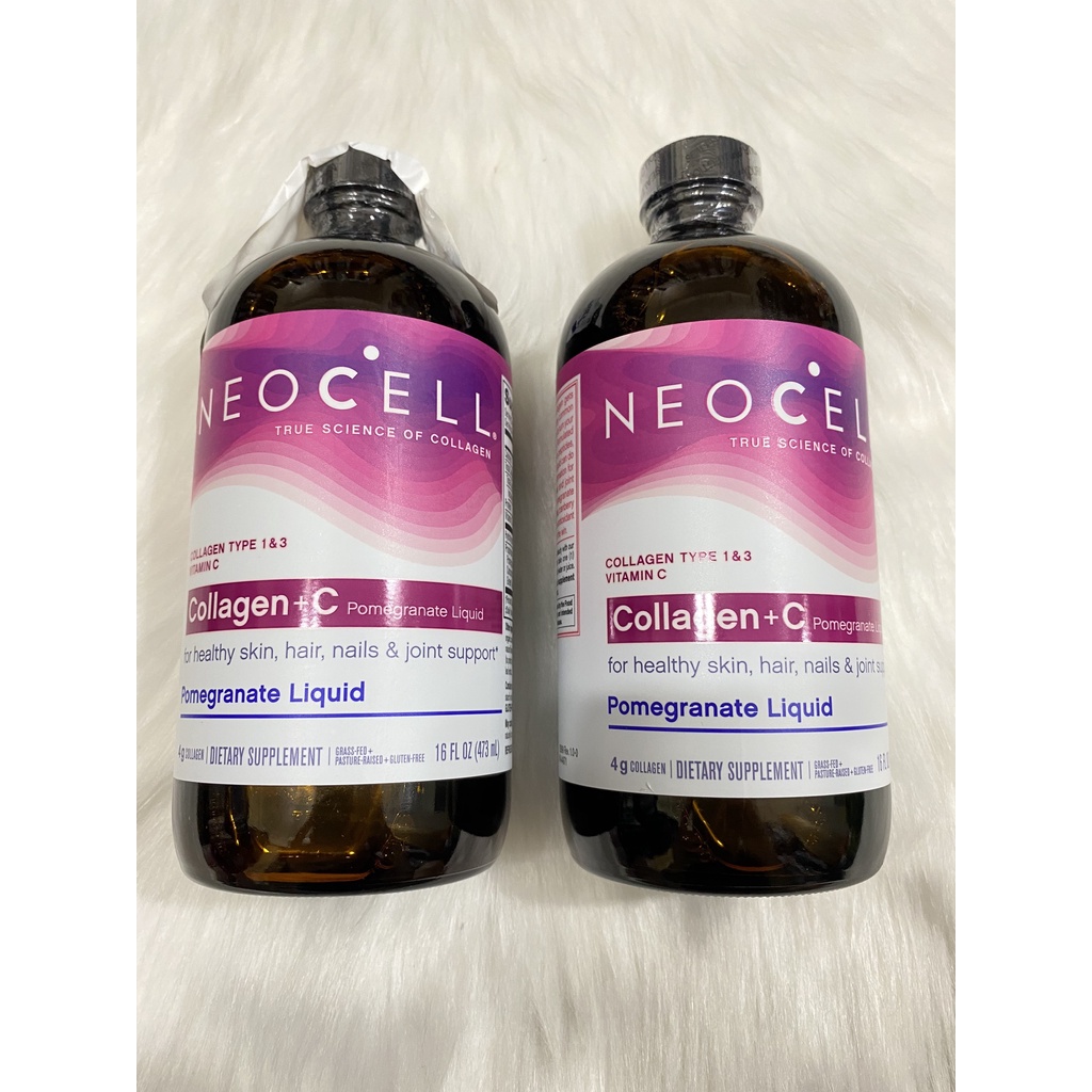 [HÀNG MỸ] SUPER COLLAGEN NEOCELL + C dạng nước LỰU cô đặc