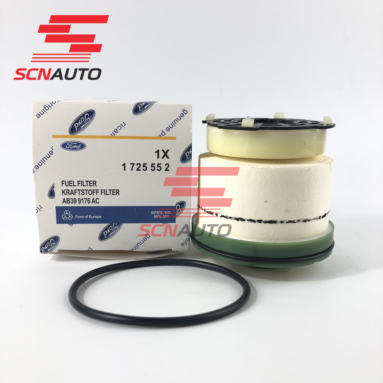 Fuel filter for Ford Ginger, BT50; OEM code: ab399716ac/2x1725absorption